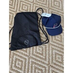 NWT Puma Men’s Golf Hat and Bag